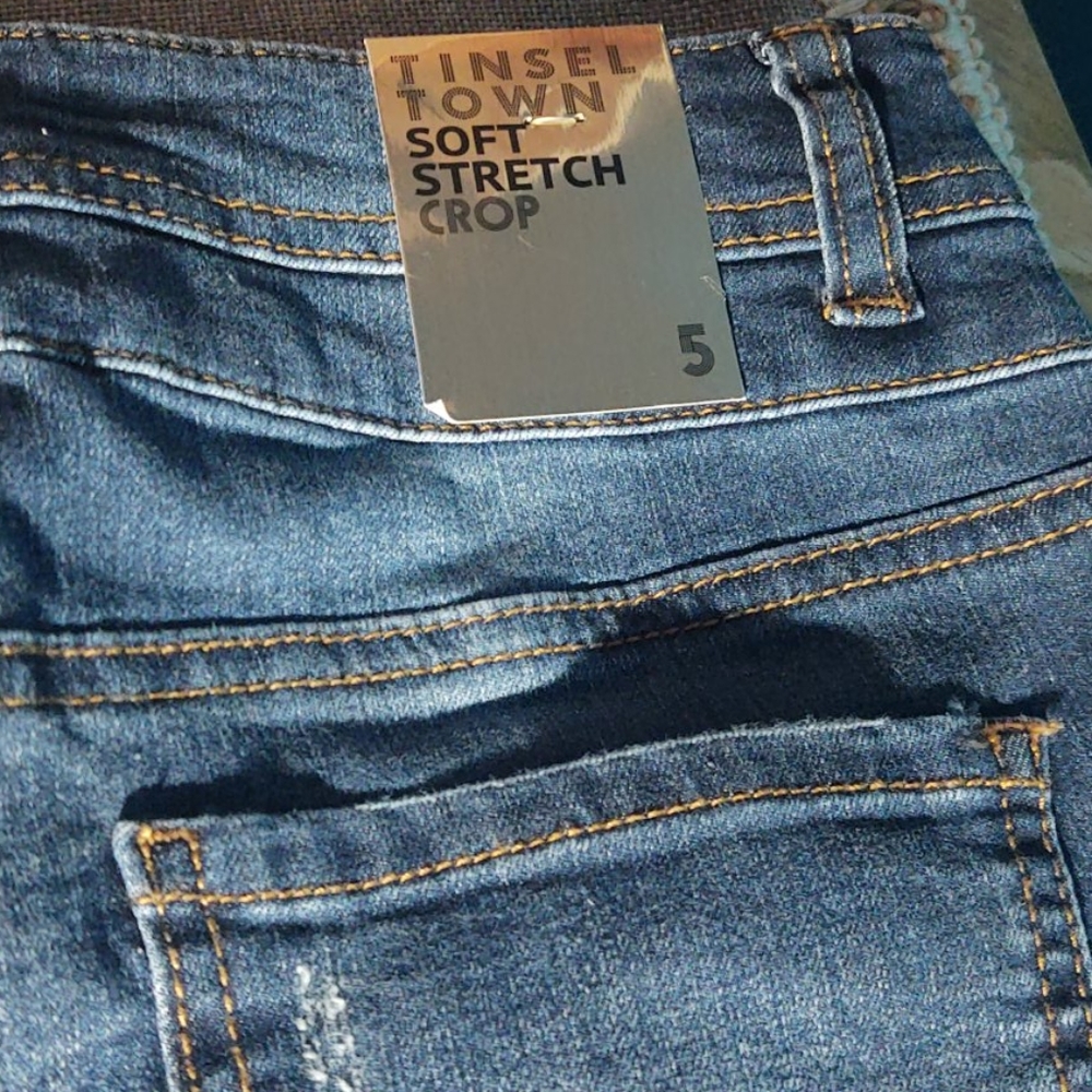 Cropped jeans